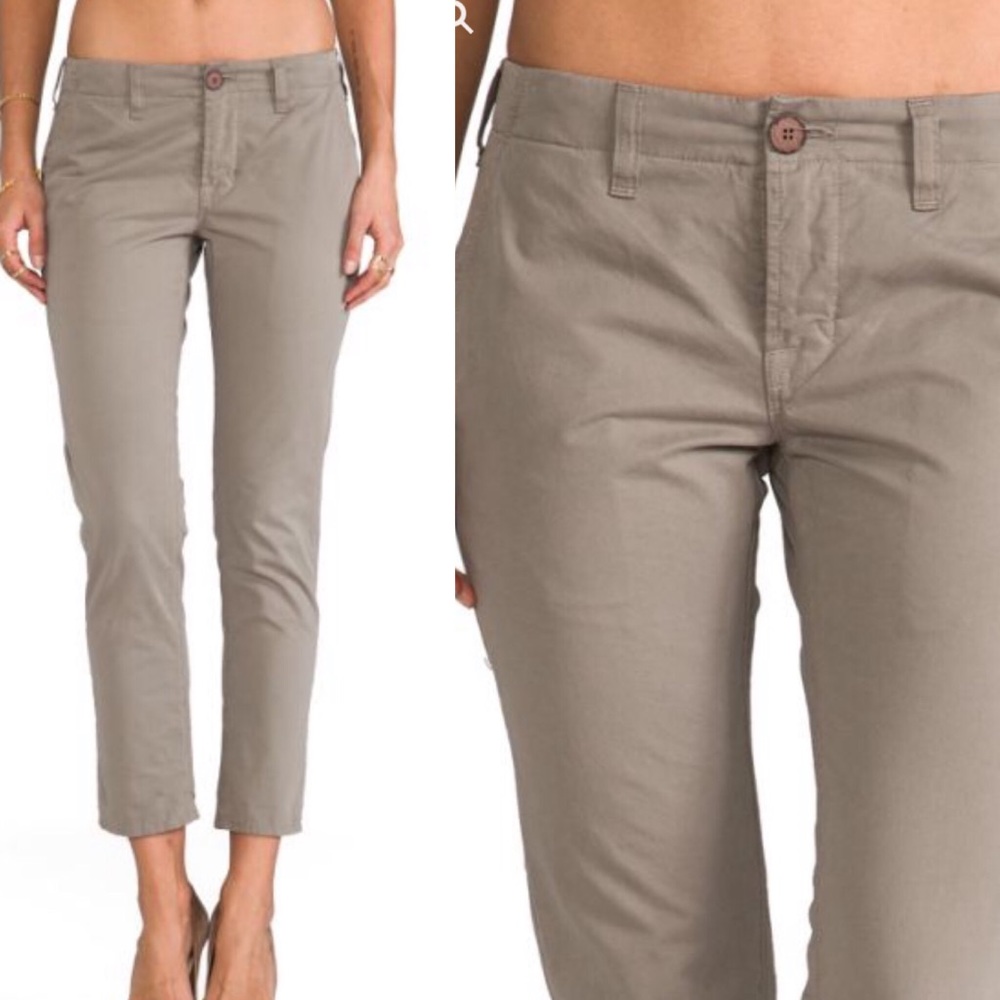 J.Brand 100% cotton khaki pants button fly 27